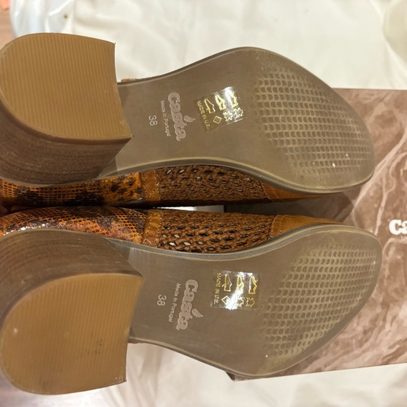 Casta Coa Camel Shoes 38 - Picture 6 of 6